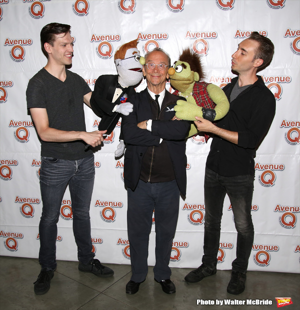 Photo Coverage: Joel Grey Officiates at AVENUE Q in Honor of Pride Weekend! Photo Coverage: Joel Grey Officiates at AVENUE Q in Honor of Pride Weekend! Image