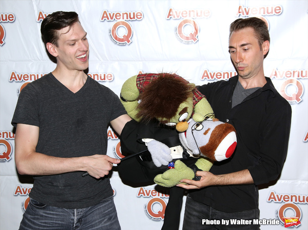 Photo Coverage: Joel Grey Officiates at AVENUE Q in Honor of Pride Weekend! Photo Coverage: Joel Grey Officiates at AVENUE Q in Honor of Pride Weekend! Image