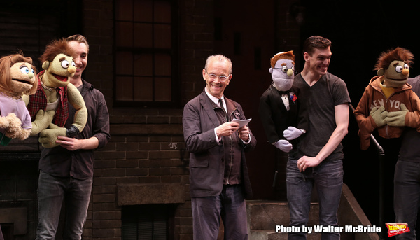 Photo Coverage: Joel Grey Officiates at AVENUE Q in Honor of Pride Weekend! Photo Coverage: Joel Grey Officiates at AVENUE Q in Honor of Pride Weekend! Image