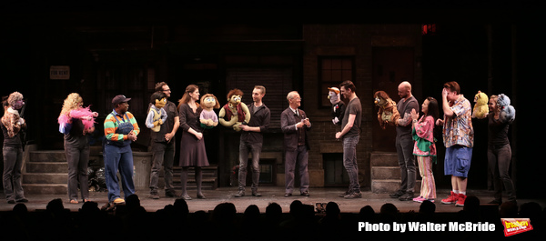 Photo Coverage: Joel Grey Officiates at AVENUE Q in Honor of Pride Weekend! Photo Coverage: Joel Grey Officiates at AVENUE Q in Honor of Pride Weekend! Image
