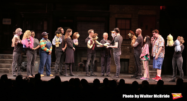 Photo Coverage: Joel Grey Officiates at AVENUE Q in Honor of Pride Weekend! Photo Coverage: Joel Grey Officiates at AVENUE Q in Honor of Pride Weekend! Image
