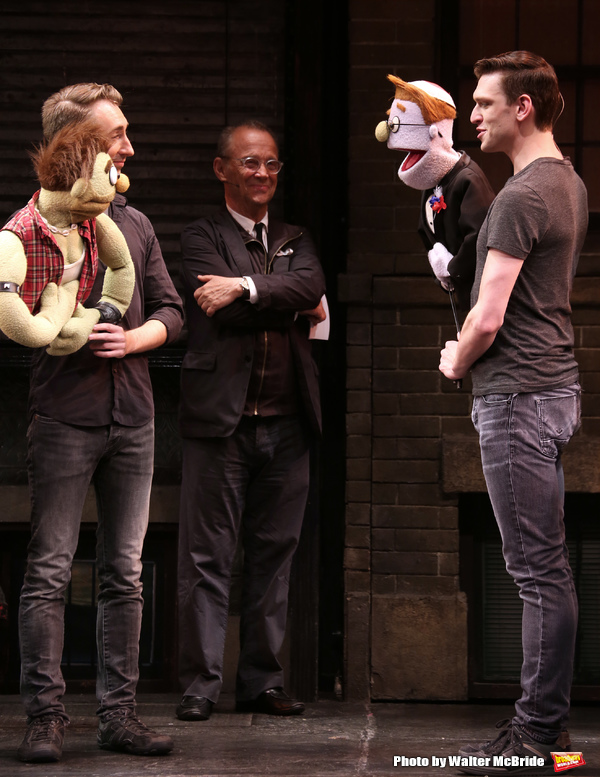 Photo Coverage: Joel Grey Officiates at AVENUE Q in Honor of Pride Weekend! Photo Coverage: Joel Grey Officiates at AVENUE Q in Honor of Pride Weekend! Image