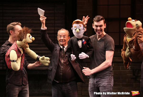 Photo Coverage: Joel Grey Officiates at AVENUE Q in Honor of Pride Weekend! Photo Coverage: Joel Grey Officiates at AVENUE Q in Honor of Pride Weekend! Image