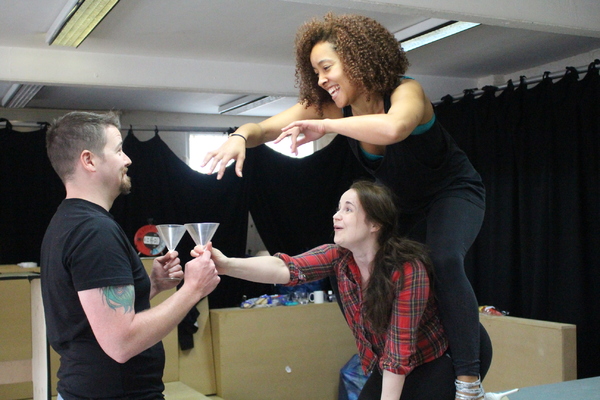 Photo Flash: In Rehearsal for SCREWED at Theatre503 
