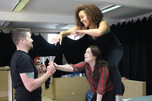 Photo Flash: In Rehearsal for SCREWED at Theatre503 Image