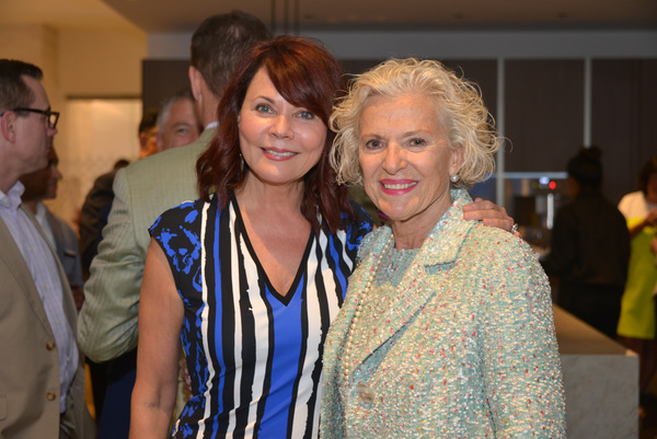 Susan Carlins and Justice Anne Burke Photo