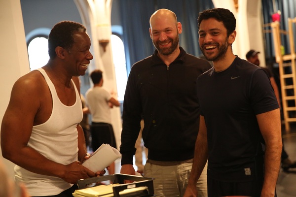 Photo Flash: Go Inside Rehearsal for Shakespeare in the Park's TROILUS AND CRESSIDA! Image