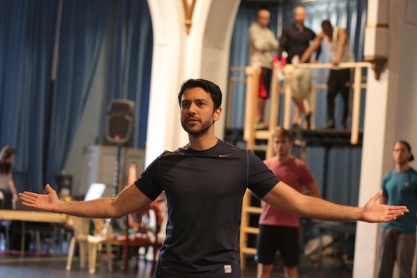 Photo Flash: Go Inside Rehearsal for Shakespeare in the Park's TROILUS AND CRESSIDA! Image
