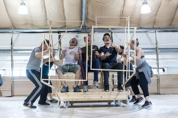 Photo Flash: In Rehearsal with New Musical GROUNDHOG DAY Image