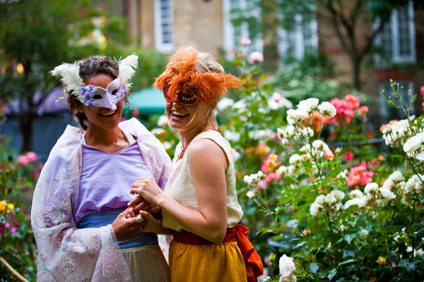 Photo Flash: First Look at Iris Theatre's Promenade Production of MUCH ADO ABOUT NOTHING Image