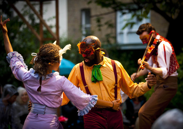 Photo Flash: First Look at Iris Theatre's Promenade Production of MUCH ADO ABOUT NOTHING Image