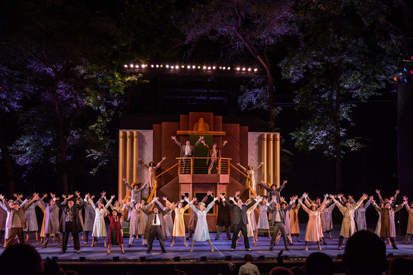 Photo Flash: First Look at Shuler Hensley, Emily Skinner, Jay Armstrong Johnson and More in 42ND STREET at The Muny Image