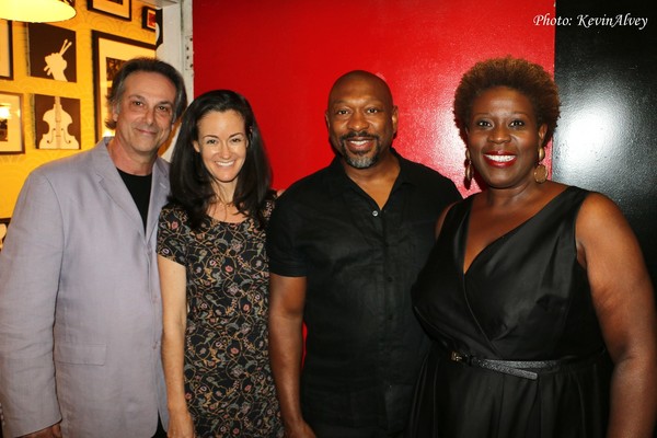 Photo Flash: Capathia Jenkins and Alton Fitzgerald White Celebrate Louis Rosen's 'DREAM SUITE' at Birdland Image