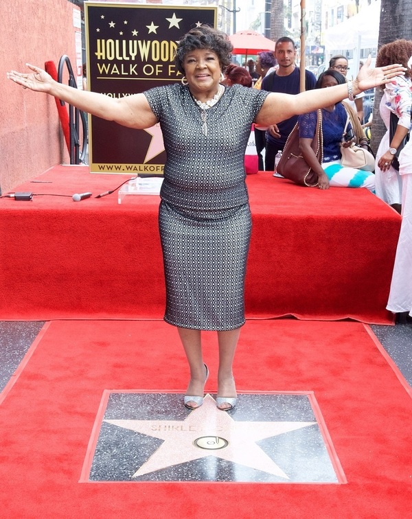 Photo Flash: Shirley Caesar Honored with Hollywood Walk of Fame Star 