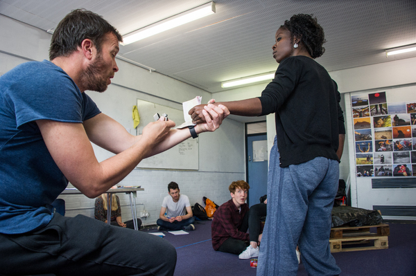 Photo Flash: In Rehearsal for Tess Berry-Hart's CARGO at the Arcola Theatre Image