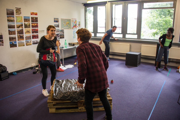 Photo Flash: In Rehearsal for Tess Berry-Hart's CARGO at the Arcola Theatre Image