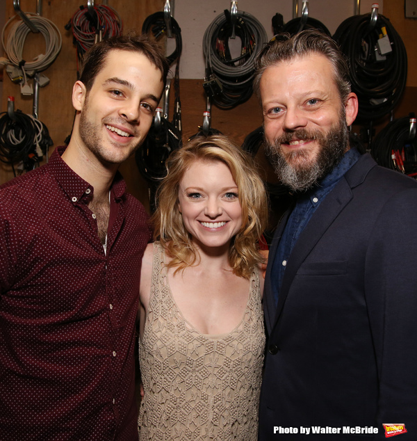 Photo Coverage: In the Recording Studio with the Cast of PARAMOUR!  Image