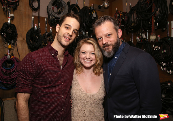 Photo Coverage: In the Recording Studio with the Cast of PARAMOUR!  Image
