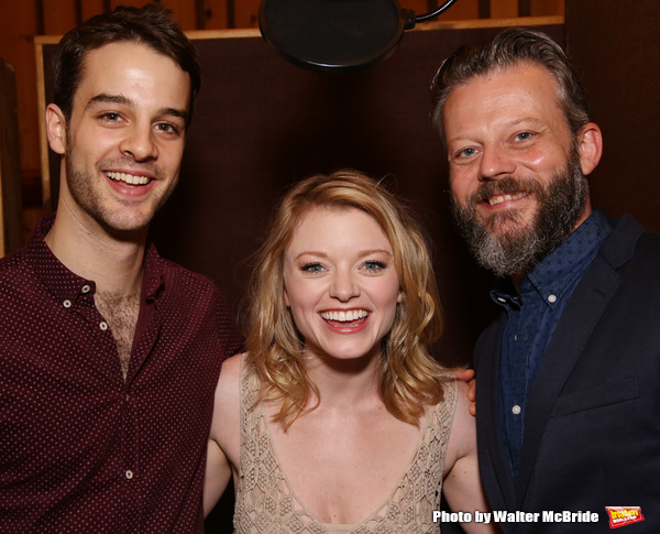 Photo Coverage: In the Recording Studio with the Cast of PARAMOUR!  Image