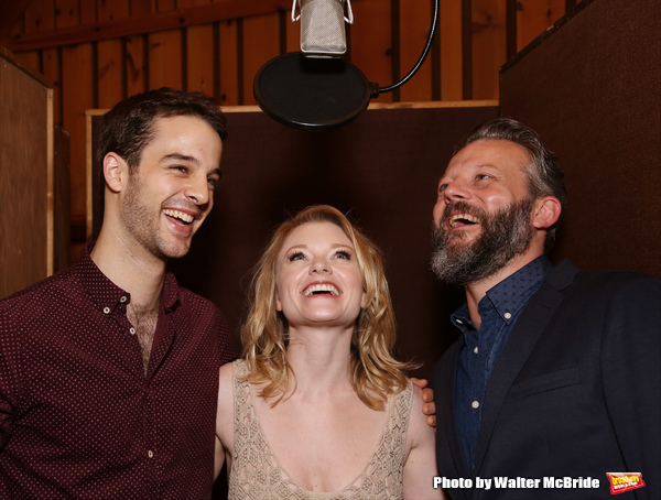 Photo Coverage: In the Recording Studio with the Cast of PARAMOUR!  Image