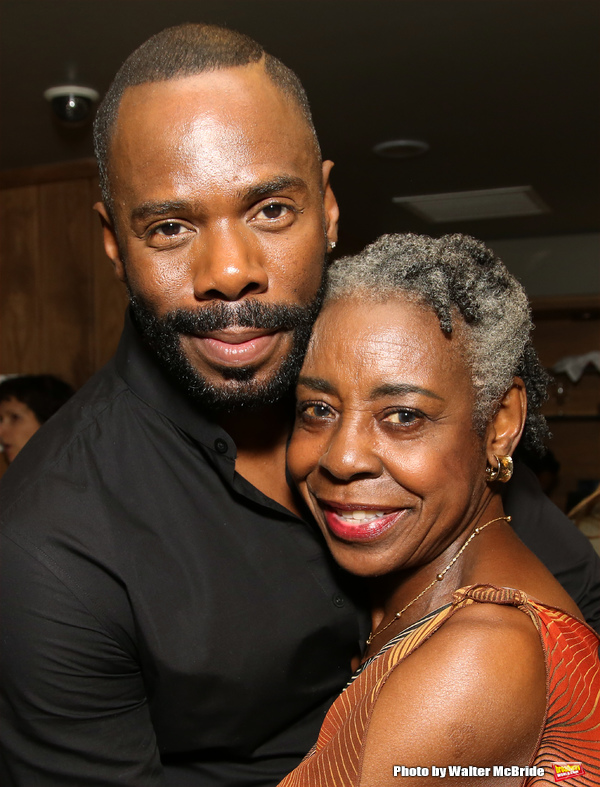 Colman Domingo and Marjorie Johnson  Photo