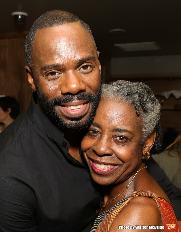 Colman Domingo and Marjorie Johnson Photo