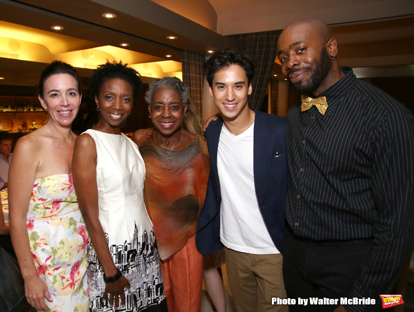 The cast of 'Dot", Finnerty Steeves, Sharon Washington, Marjorie Johnson, Michael Ros Photo