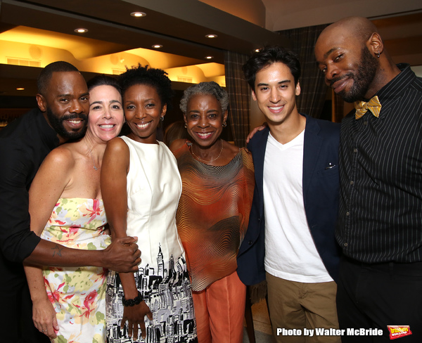 Colman Domingo, Finnerty Steeves, Sharon Washington, Marjorie Johnson, Michael Rosen and Stephen Conrad Moore  at 