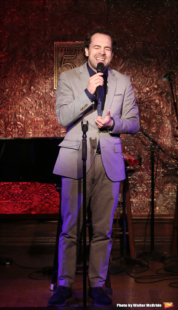 Photo Coverage: Rob McClure Gives Feinstein's/54 Below Something to SMILE About Image