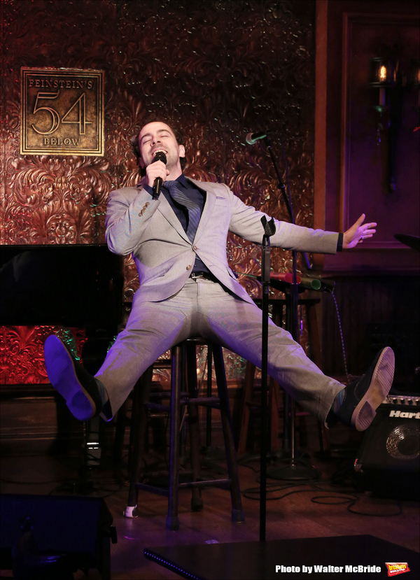 Photo Coverage: Rob McClure Gives Feinstein's/54 Below Something to SMILE About Image
