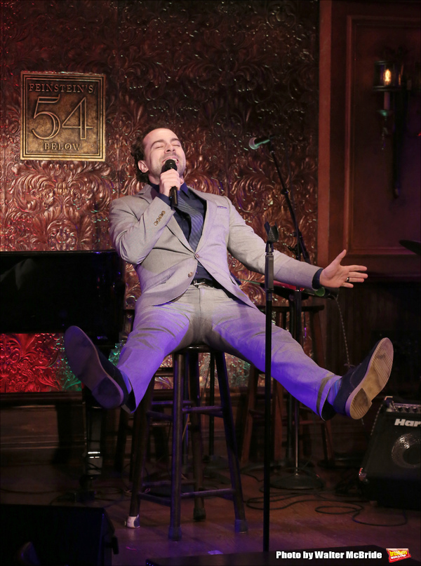 Photo Coverage: Rob McClure Gives Feinstein's/54 Below Something to SMILE About Image