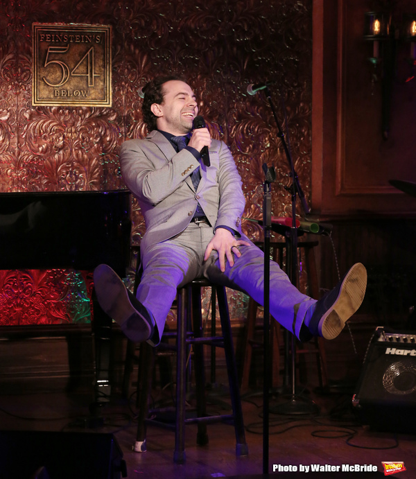 Photo Coverage: Rob McClure Gives Feinstein's/54 Below Something to SMILE About Image