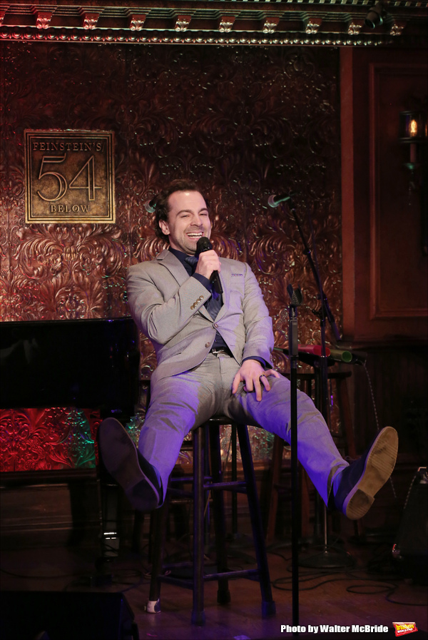 Photo Coverage: Rob McClure Gives Feinstein's/54 Below Something to SMILE About Image