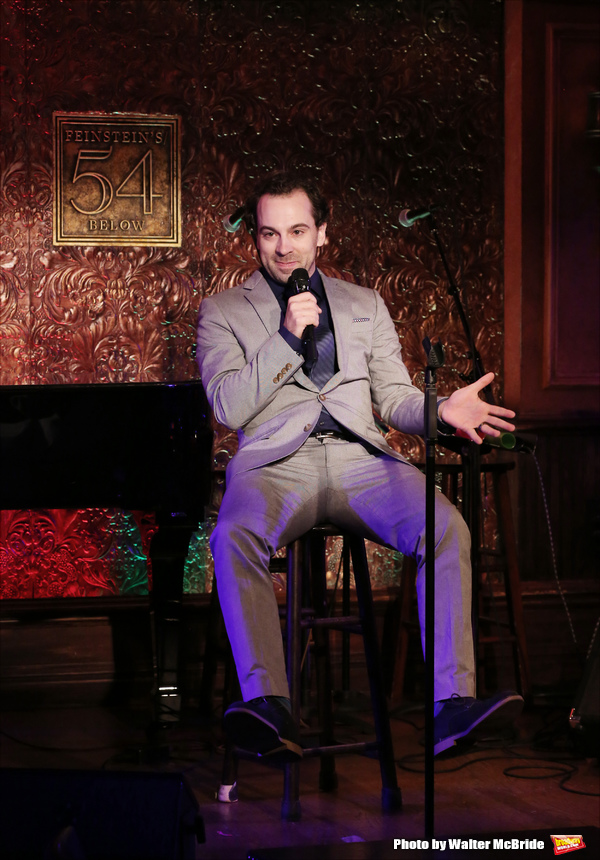 Photo Coverage: Rob McClure Gives Feinstein's/54 Below Something to SMILE About Image