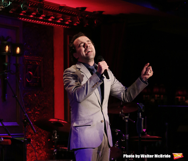 Photo Coverage: Rob McClure Gives Feinstein's/54 Below Something to SMILE About Image