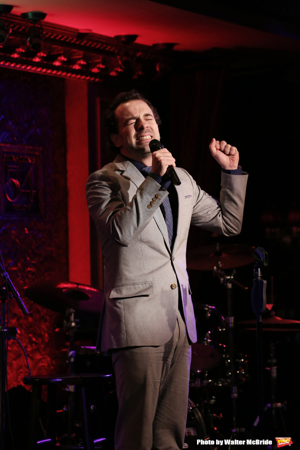 Photo Coverage: Rob McClure Gives Feinstein's/54 Below Something to SMILE About Image