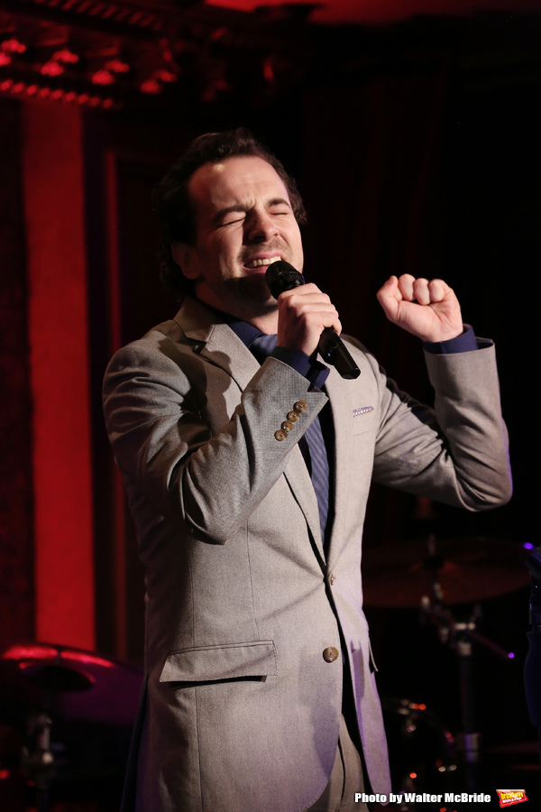 Photo Coverage: Rob McClure Gives Feinstein's/54 Below Something to SMILE About Image