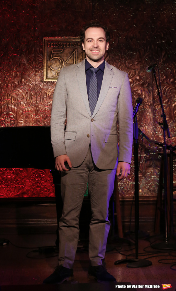 Photo Coverage: Rob McClure Gives Feinstein's/54 Below Something to SMILE About Image