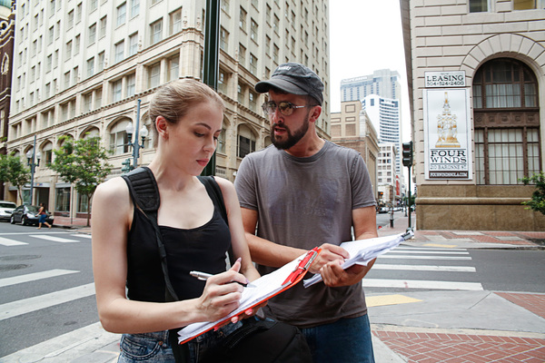 Photo Flash: Sneak Peek at NOLA Project's EXTERIOR. POOL-NIGHT  Image