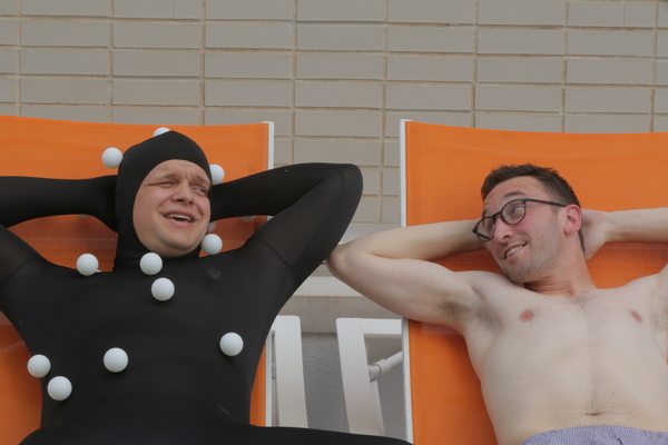 Photo Flash: Sneak Peek at NOLA Project's EXTERIOR. POOL-NIGHT  Image