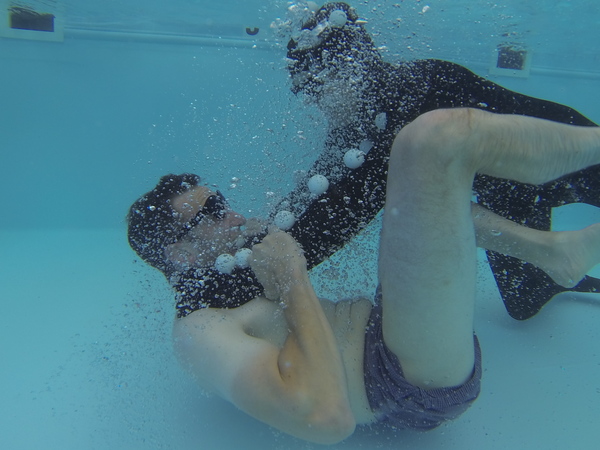 Photo Flash: Sneak Peek at NOLA Project's EXTERIOR. POOL-NIGHT  Image