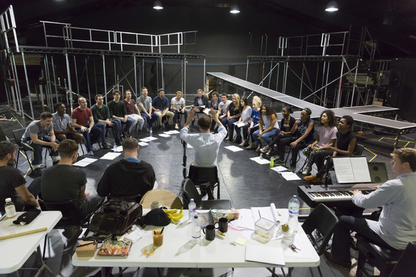 Photo Flash: In Rehearsal with Delcan Bennett and More for JESUS CHRIST SUPERSTAR at Regent's Park Open Air Theatre  Image