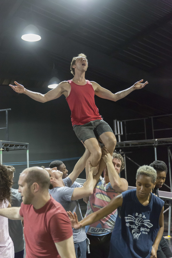 Photo Flash: In Rehearsal with Delcan Bennett and More for JESUS CHRIST SUPERSTAR at Regent's Park Open Air Theatre 