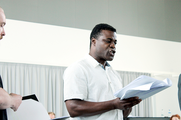 Photo Flash: In Rehearsal with STUFF HAPPENS at the National Theatre Image