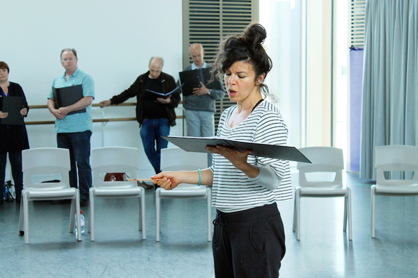 Photo Flash: In Rehearsal with STUFF HAPPENS at the National Theatre Image