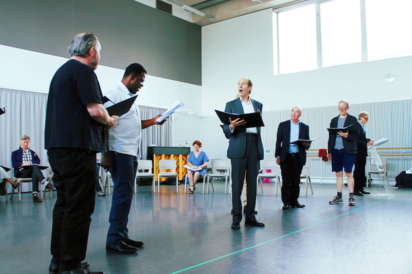 Photo Flash: In Rehearsal with STUFF HAPPENS at the National Theatre 