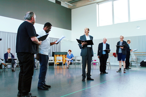 Photo Flash: In Rehearsal with STUFF HAPPENS at the National Theatre Image