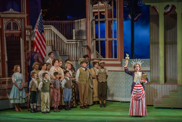 Photo Flash: First Look at Hunter Foster, Elena Shaddow and More in THE MUSIC MAN at The Muny  Image