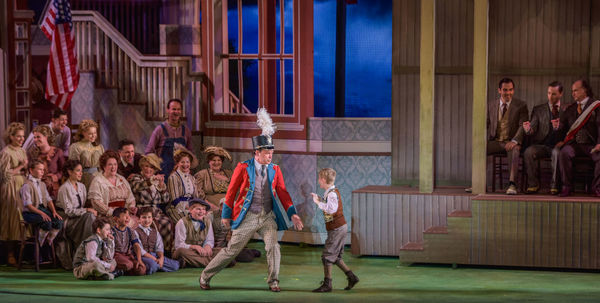 Photo Flash: First Look at Hunter Foster, Elena Shaddow and More in THE MUSIC MAN at The Muny  Image