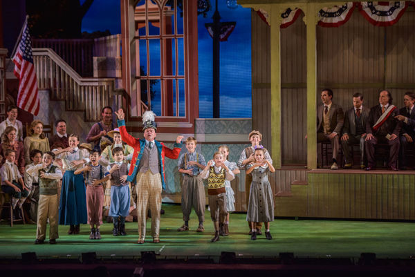 Photo Flash: First Look at Hunter Foster, Elena Shaddow and More in THE MUSIC MAN at The Muny  Image